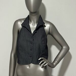 Stylish Gray Women's Top
